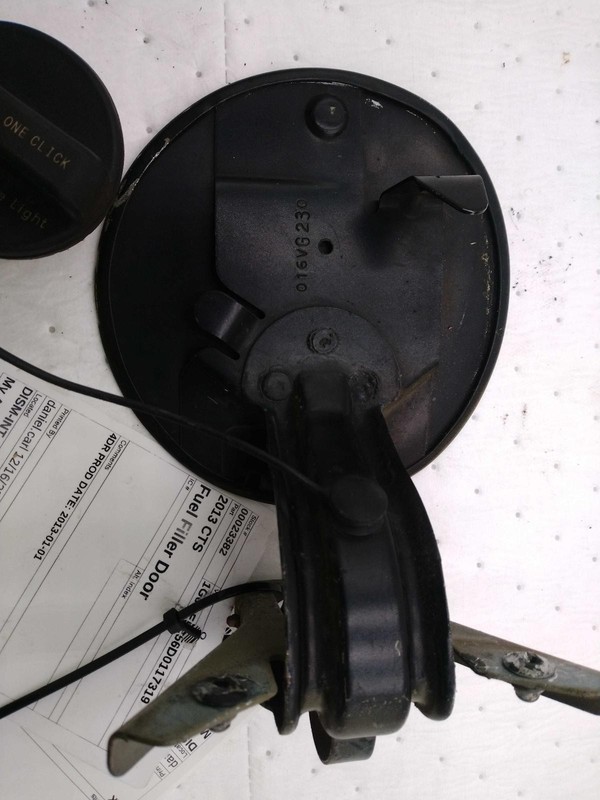 2013 Cadillac CTS Fuel Filler Door Black Used OEM 2746239 126K Miles