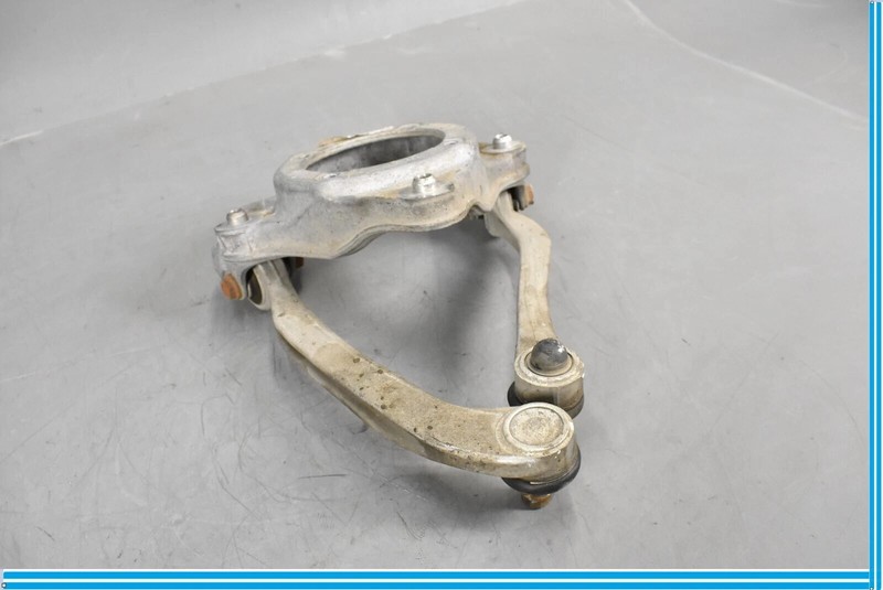 03-12 Bentley Continental Front Left Upper Control Arm W/Strut Mount Bracket OEM