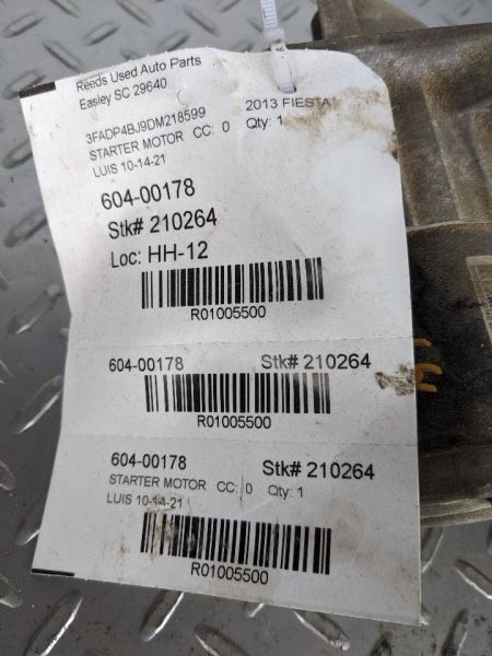 Starter Motor Without Turbo Fits 11-19 FIESTA 1005500