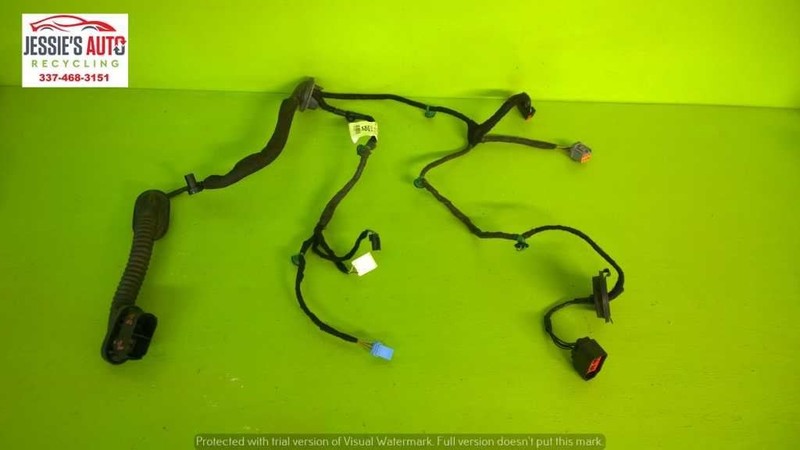 08-15 LAND ROVER LR2 SE DRIVER LEFT REAR DOOR WIRE WIRING HARNESS OEM 2067-123