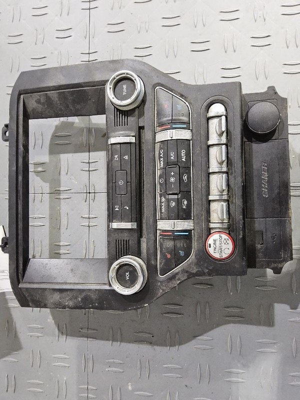 2015-2016Radio Control Panel Includes Start Button ID FR3T-18E245-GA
