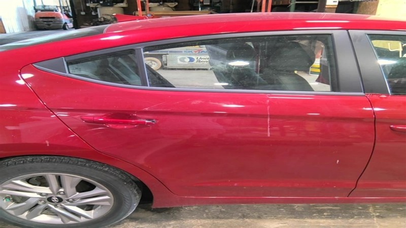 Passenger Rear Side Door Electric Sedan Korea Built Fits 17-20 ELANTRA 3517653