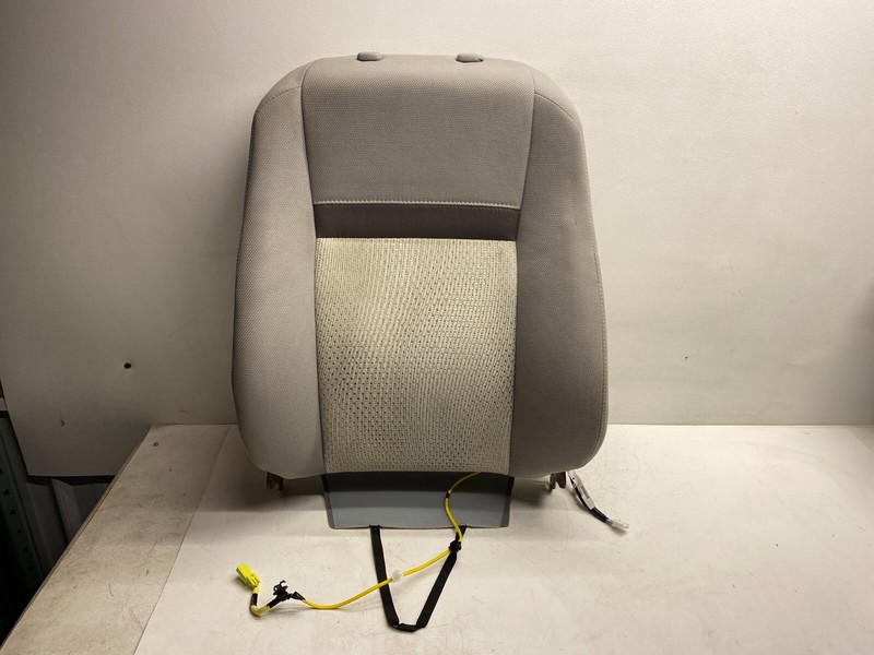2012-2014 TOYOTA CAMRY LEFT FRONT POWER SEAT UPPER CUSHION CLOTH ASSEMBLY GRAY
