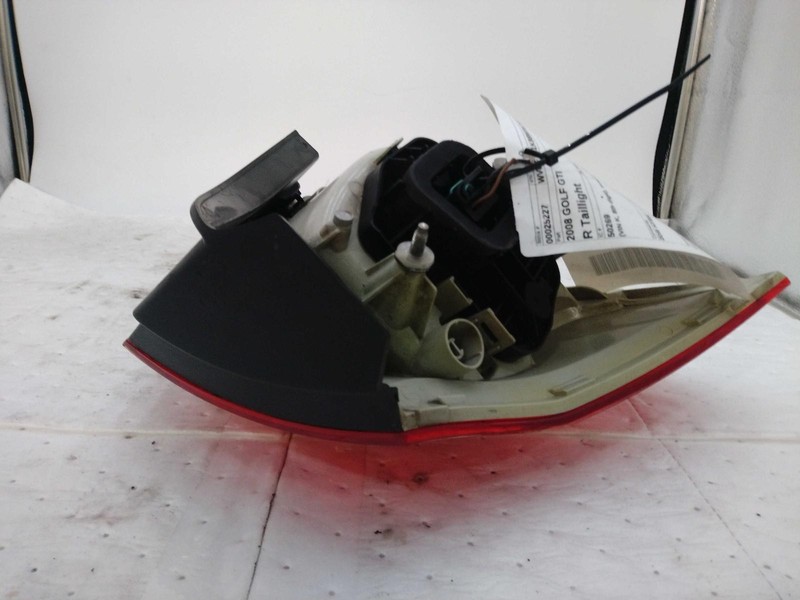 2008 Volkswagen Golf GTI Right Tail Light Assembly Red OEM Used 331486