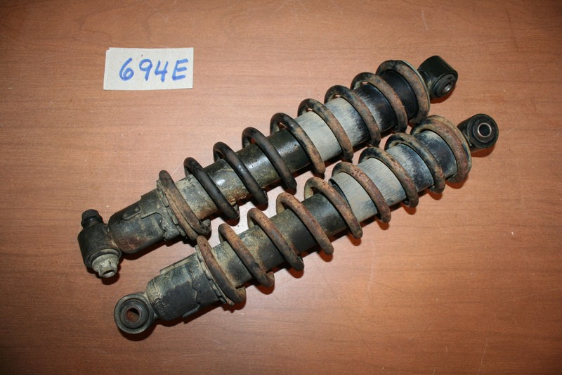 1993 Kawasaki KLF 400B Bayou Rear Suspension Shocks OEM 93 A