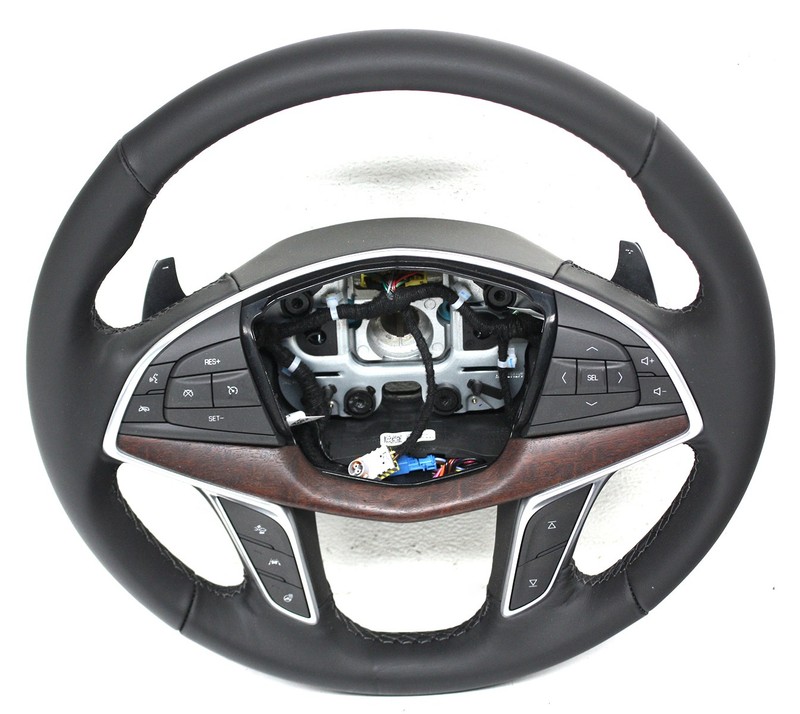 OEM Steering Wheel Base For Cadillac XT5 Sport Black leather 85108339