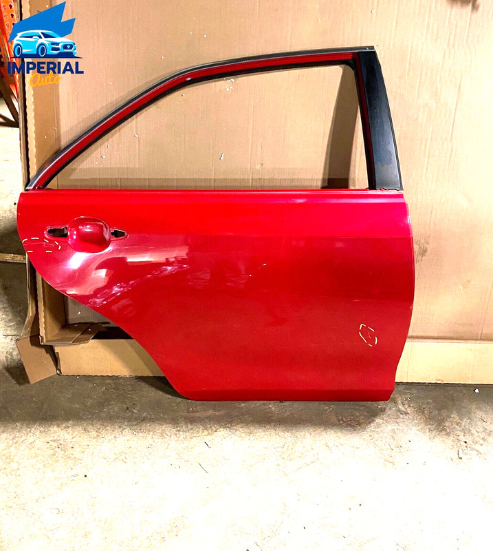 2007-2011 Toyota Camry Right Rear Door Red Color OEM 67003-06070