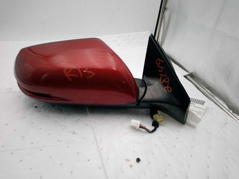 2017 Honda CR-V Right Door Mirror Assembly Red OEM Used 70K Miles NJ25-28149