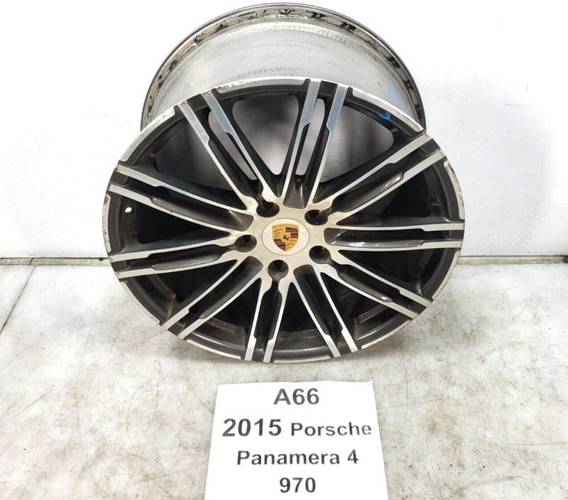 ✅ 14-16 OEM Porsche Panamera 4 Rear Wheel Rim 11xR20 911 Turbo III Alloy Silver*