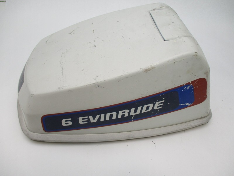 279851 0279851 1976 Evinrude Outboard 6 HP Top Cowl Motor Engine Cover