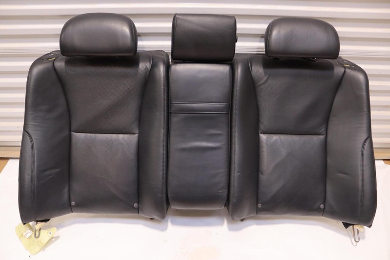2008-2009 LEXUS LS460 L REAR SEAT UPPER CUSHION BACKREST LEATHER BLACK OEM