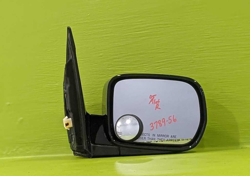 03 04 05 06 07 08 PILOT PASSENGER RIGHT SIDE VIEW MIRROR NON-HEATED OEM 3789-56