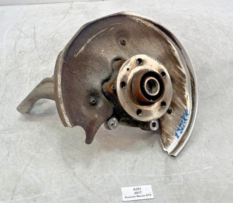 ✅ 15-18 OEM Porsche Macan 95B Rear Right Side Knuckle Wheel Hub Spindle Bearing