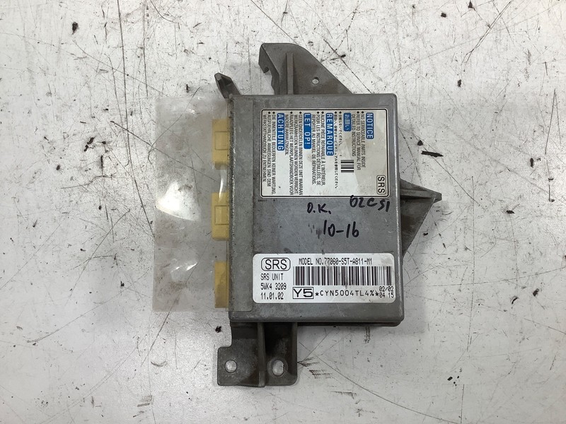 02-05 Honda Civic Si SRS Module 77960-S5T-A811-M1 OEM
