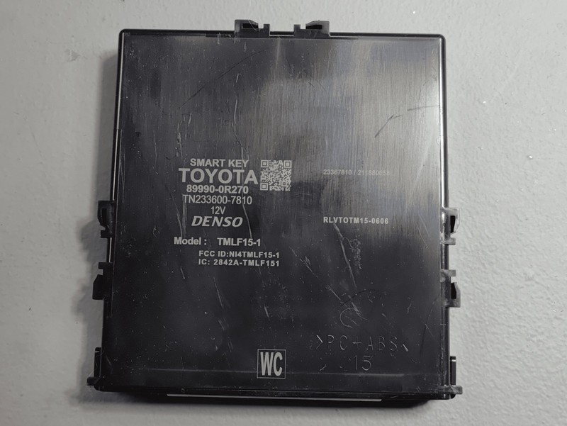 2021 TOYOTA RAV4 HYBRID A25AFXS SMART KEY KEYLESS ENTRY CONTROL MODULEOEM