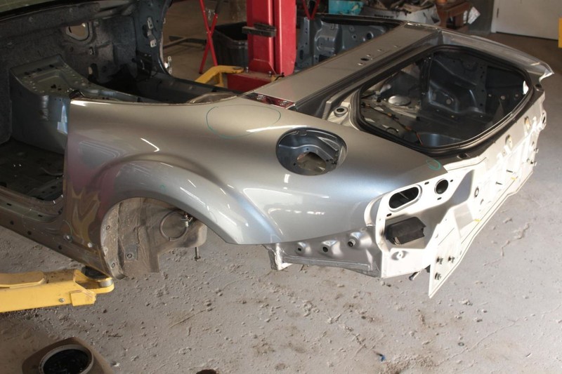 06-15 Mazda Mx-5 Miata NC Silver Driver Left Rear Quarter Panel