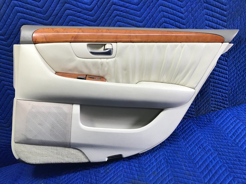 01-03 LEXUS LS430 REAR RIGHT PASSENGER INTERIOR DOOR PANEL OEM