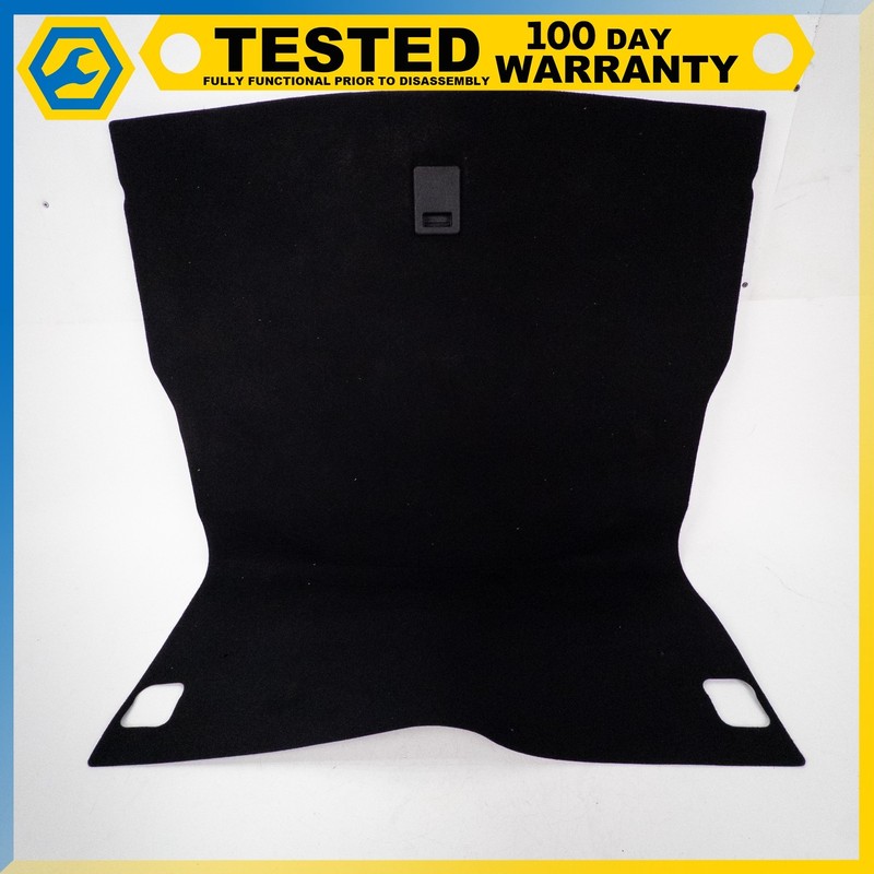 10-18 MERCEDES-BENZ CLS63 AMG E550 TRUNK COMPARTMENT FLOOR LINING TRIM BLACK OEM
