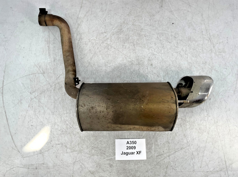 ✅ 2009 Jaguar XF RWD 4.2L Rear Left Driver Side Tail Pipe Exhaust Muffler