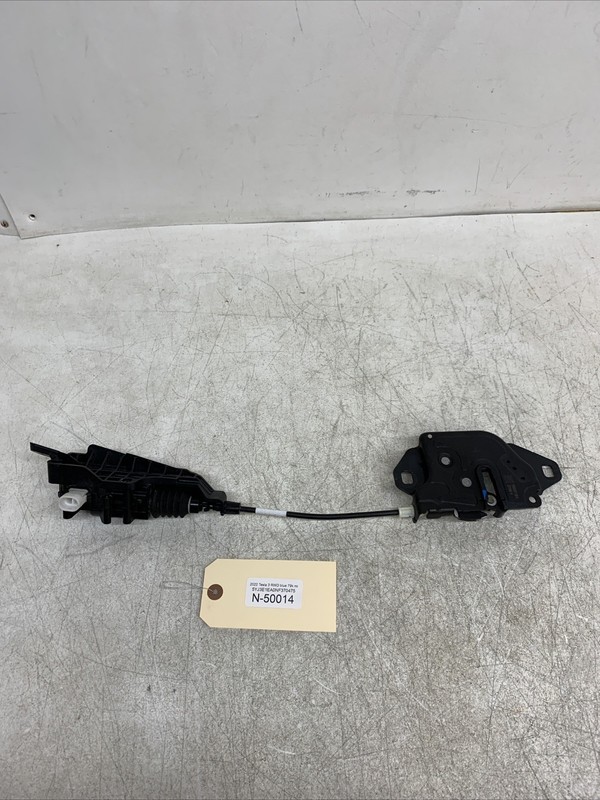 20-22 TESLA MODEL 3 HOOD BONNET LOCK LATCH ACTUATOR W/ RELEASE CABLE 50014 B117