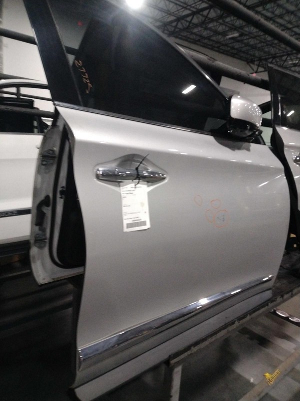 2013 INFINITI JX35 Right Door Silver - Used, Multiple Dings, 169k Miles