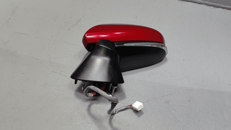 2018-25 Toyota Camry Left Driver Door Rear View Blind Spot Mirror *3U5* OEM Red