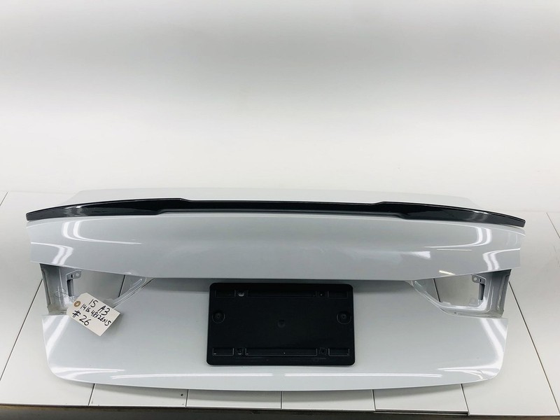 15-20 AUDI A3 QUATTRO 8V REAR TRUNK DECK COVER LID GLETSCHERWEISS PEARL OEM #26
