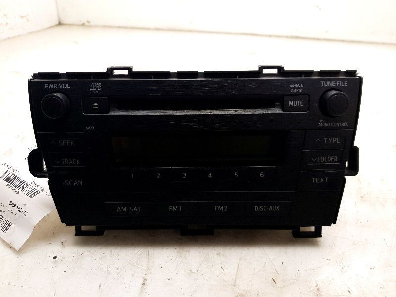 Audio Equipment Radio Receiver Am-fm-cd Fits 10-11 PRIUS 195969