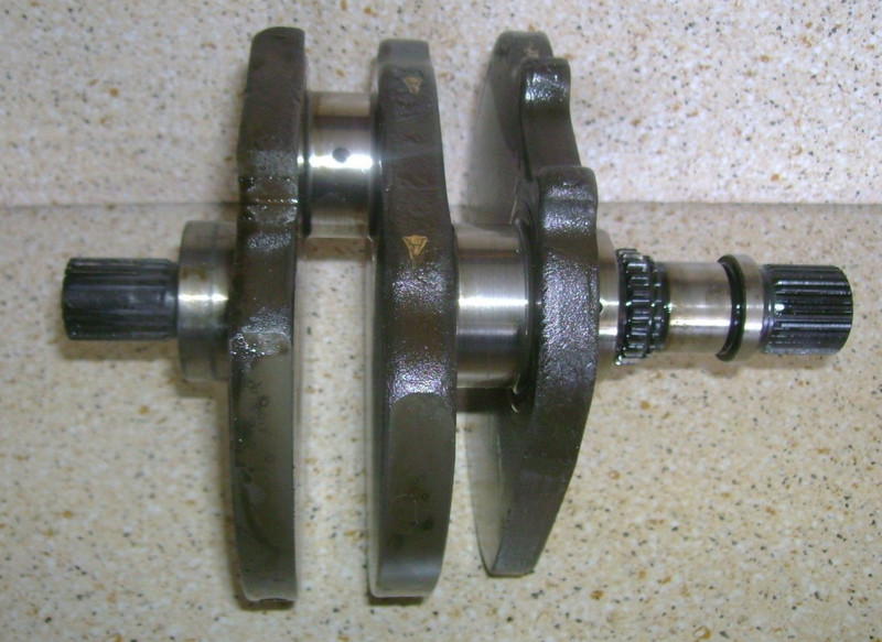 1986 Honda Shadow VT1100 VT 1100 C Engine CrankShaft Crank Shaft 86 Motor I9