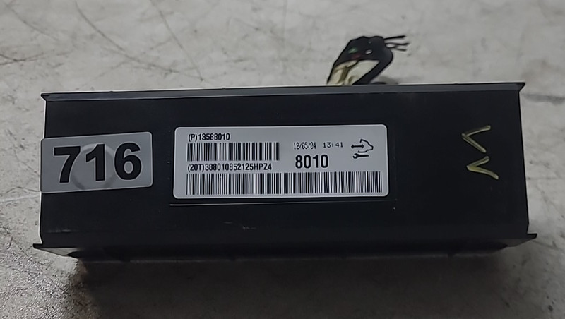 2012-2016 CHEVROLET CRUZE CLIMATE TEMPERATURE CONTROL MODULE 13585878 OEM
