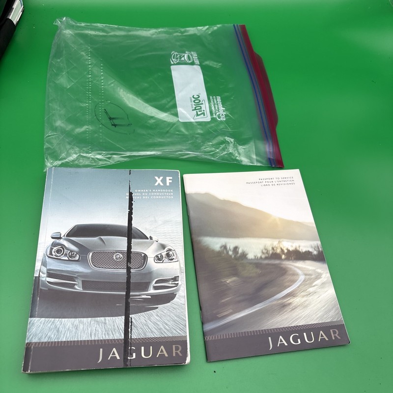 2015 Jaguar XF Owners Manual Passport To Service With Free Shipping