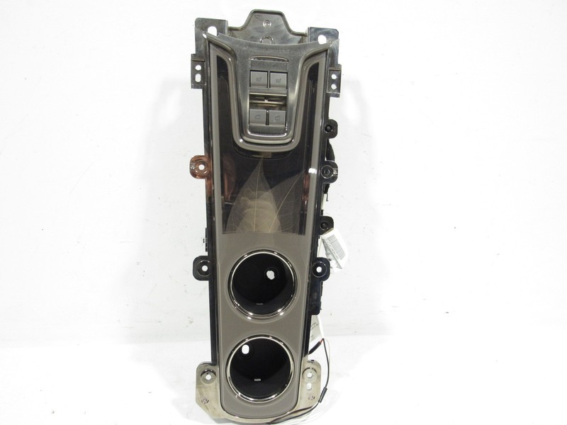 11 12 Fisker Karma 2012 Rear Center Console Cup Holder Switch Cover Trim Set |@2