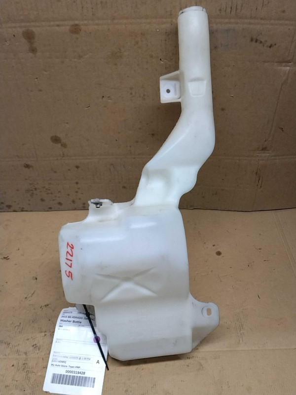 2015 Chevrolet Silverado 1500 Washer Fluid Reservoir OEM Black 5.3L 138K MI