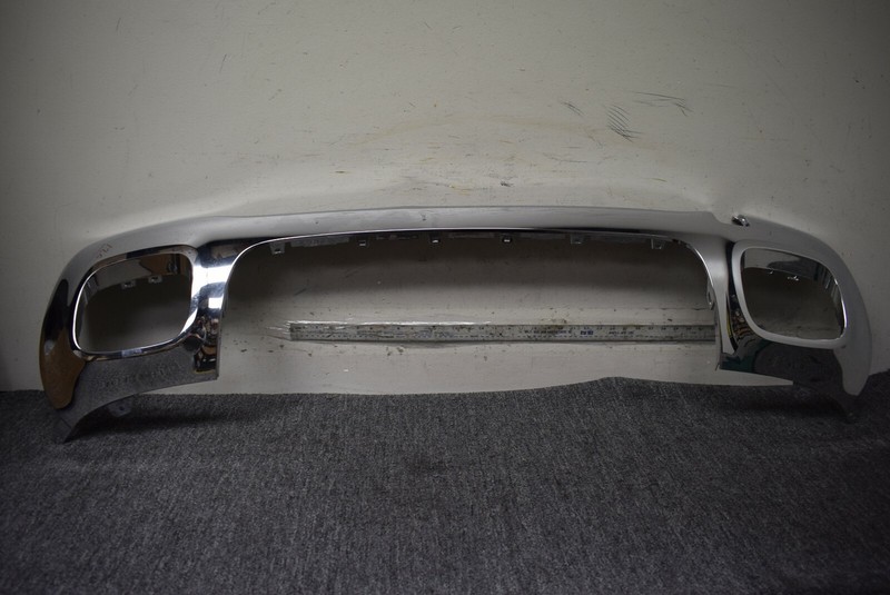MERCEDES BENZ REAR CHROME BUMPER VALANCE FACTORY OEM