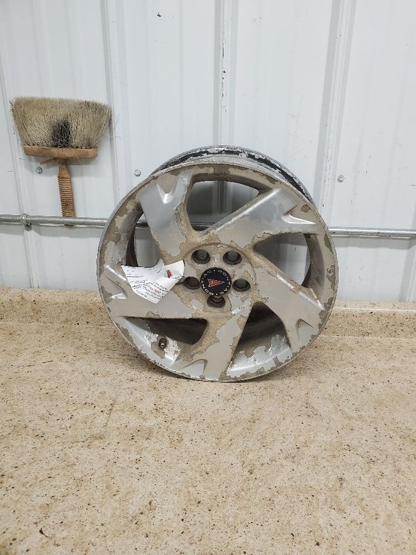 Wheel 16x6-1/2 Aluminum 5 Spoke Silver Painted Opt QD2 Fits 03-08 VIBE 304069