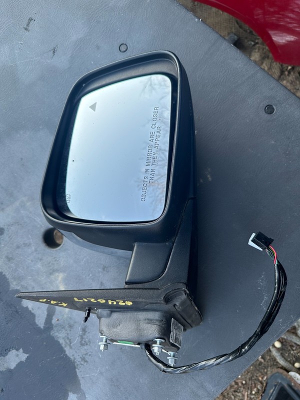 11-22 DURANGO CITADEL OEM CHROME RH DOOR MIRROR W/ BLIND SPOT ALERT - PASS SIDE