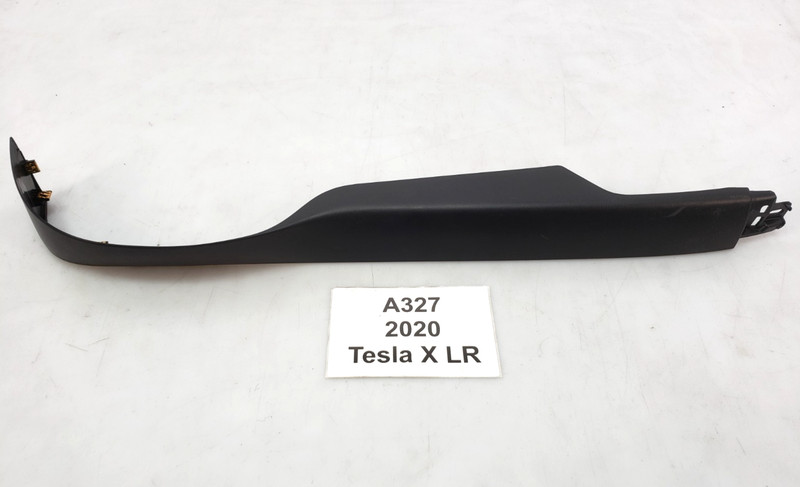 ✅ 16-20 OEM Tesla Model X Rear Left Driver Side C Pillar Middle Trim Cover Panel
