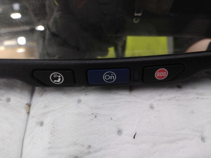 2017 Chevrolet Equinox OEM Grey Interior Rear View Mirror, Used, 110K Miles