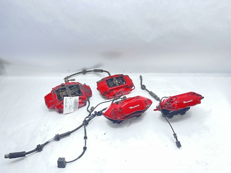 2008-2010 MASERATI GRAN TURISMO RWD FRONT & REAR BRAKE CALIPER BREMBO SET OEM