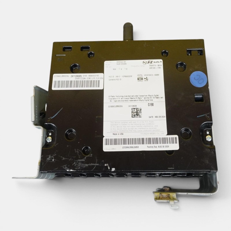 2025-2026 KIA K4 Audio Radio Head Navigation Module Unit Oem 96560gg190