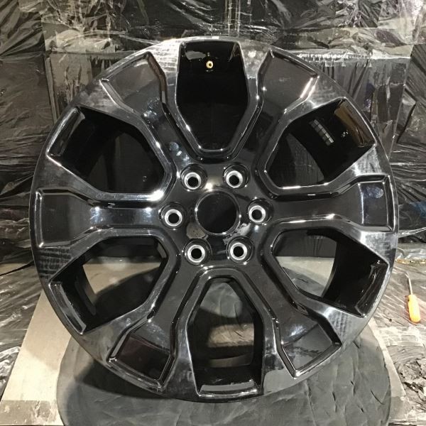2021-2023 Ford F-150 10348 B Wheel 20x8.5 6 Spoke Rim Black Painted ML341007LA