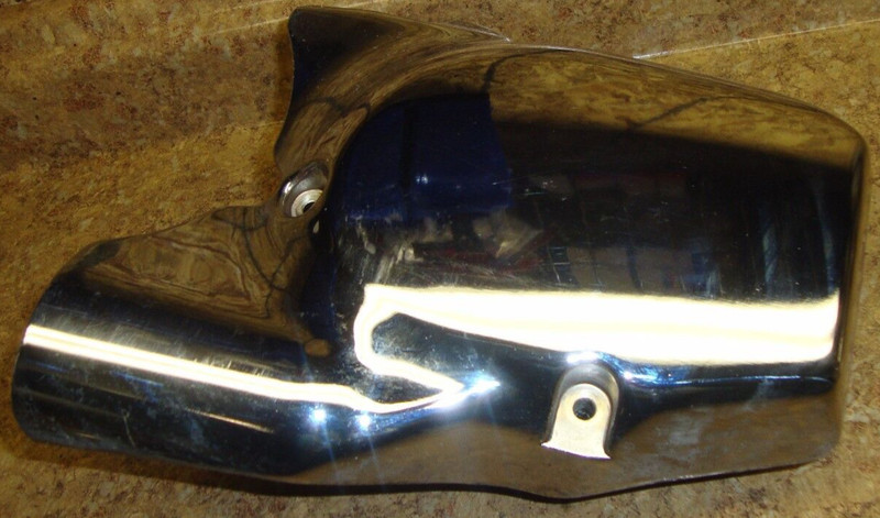 1994 Honda Magna VF750 VF 750 C Rear Sprocket Cover Panel Engine Motor Chrome 94
