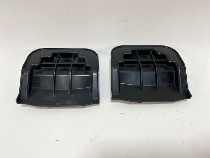 16-23 INFINITI Q50 Q60 3.0L ENGINE UPPER OIL PAN REAR PLATE COVER CAP SET 2 OEM