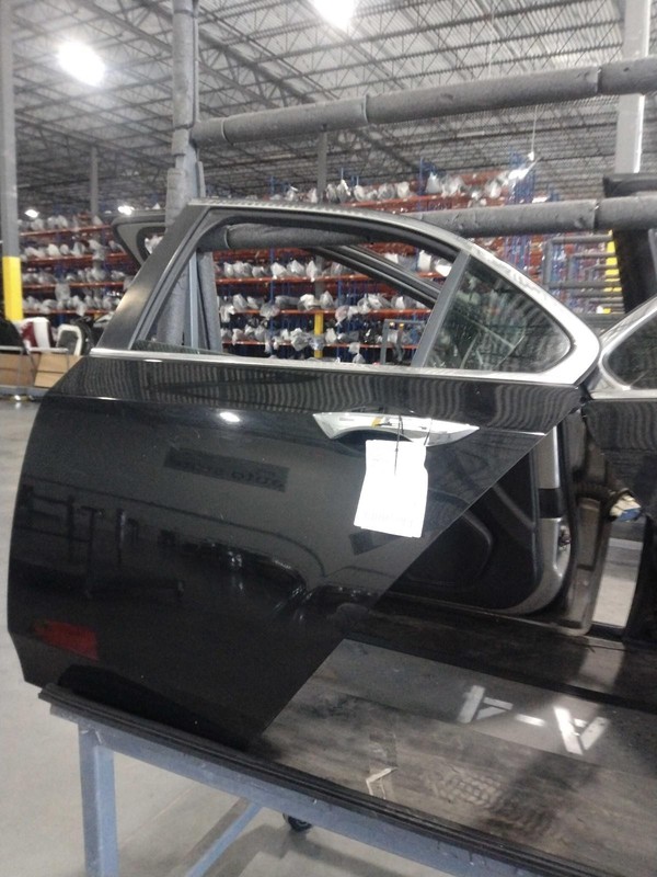 2012 Acura TSX Left Rear Door Black - Good Condition, 4DR Sedan, OEM Part