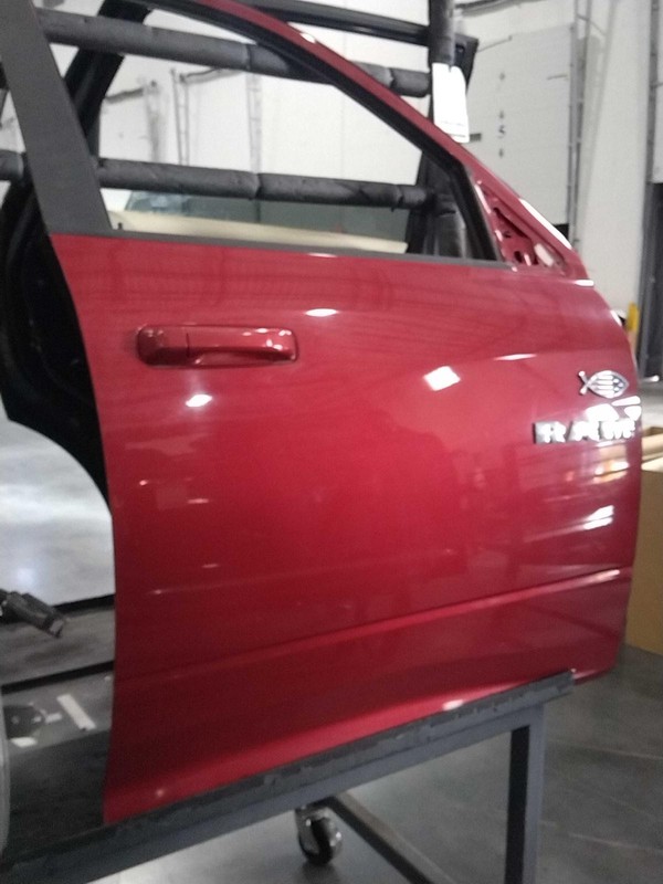 2010 Dodge 1500 Pickup Right Door Red Used OEM 129757 4DR PU 150K Miles