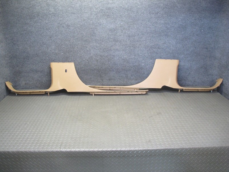 08-10 PORSCHE CAYENNE 957 LEFT & RIGHTDOOR SCUFF SILL PLATE TRIM PANEL SET