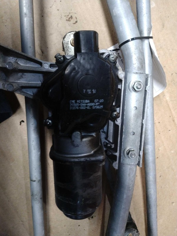 2007 Honda Civic Wiper Motor OEM 76505SNAA01 217k Miles Blue