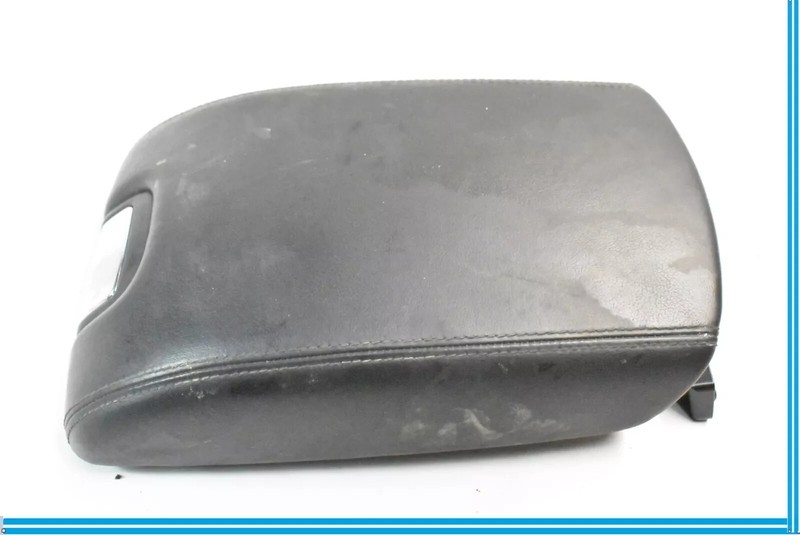 07-15 Jaguar X150 XK XKR Center Console Armrest Cover Lid Black OEM