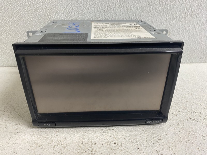 2011-2012 Nissan Leaf Navigation GPS Nav 25915 3NA0C Radio Stereo Menu Screen