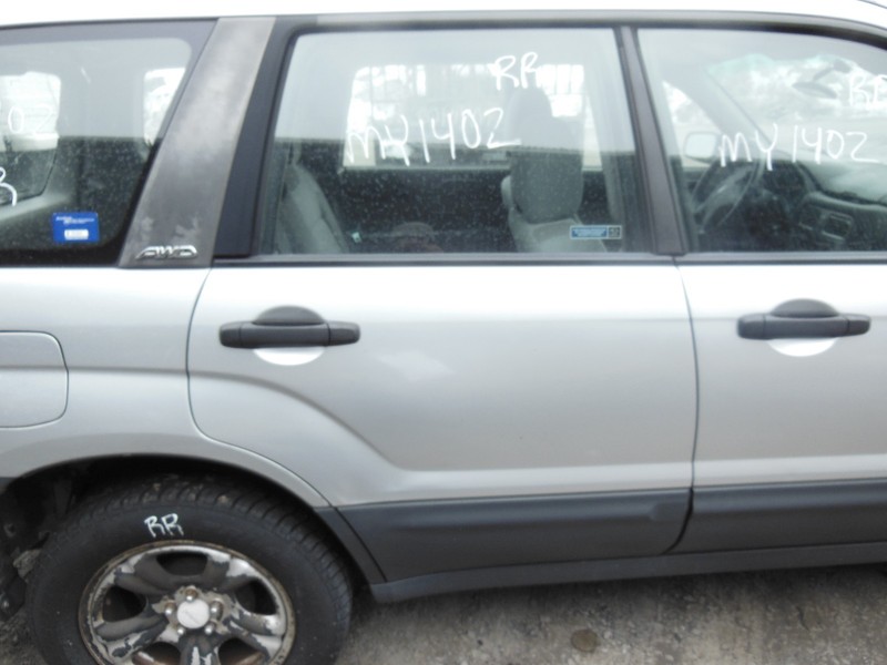 03-05 Subaru Forester X Rear Door Assembly Passenger Right Electric Windows OEM